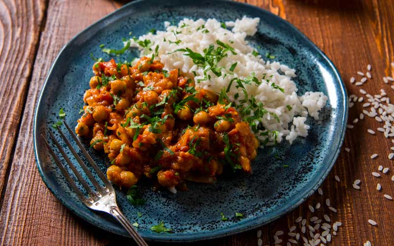 Tan’s Favourite Coconut Chickpea & Vege Curry