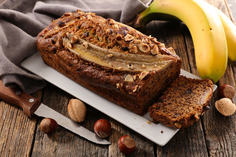 Vegan & Grain Free Hazelnut Banana Bread