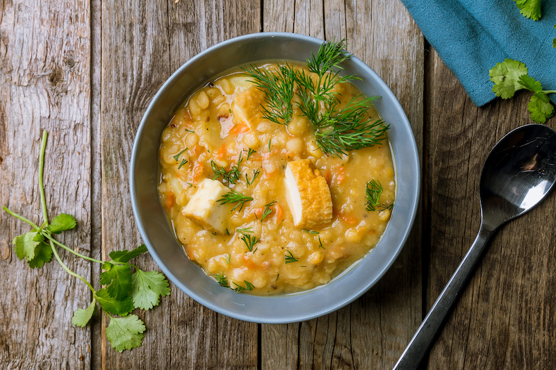 Wholesome Yellow Split Pea Soup