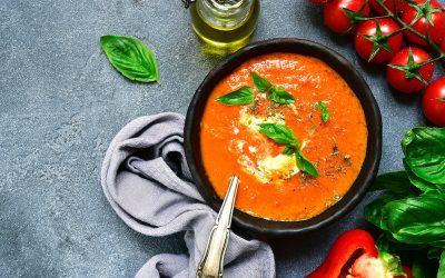 Roast Tomato, Garlic & Red Capsicum Soup