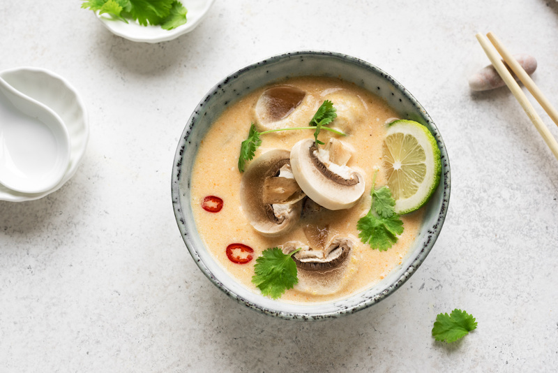 Jackie’s Inspired Tom Kha Gai Thai Soup